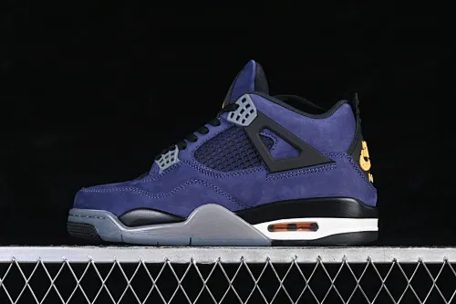 All categories Air Jordan Jordan series basketball shoes Air Jordan 4 TG version Air Jordan 4 Retro "Lakers" AJ4 Joe 4 Lakers Purple Gold FV5029-500